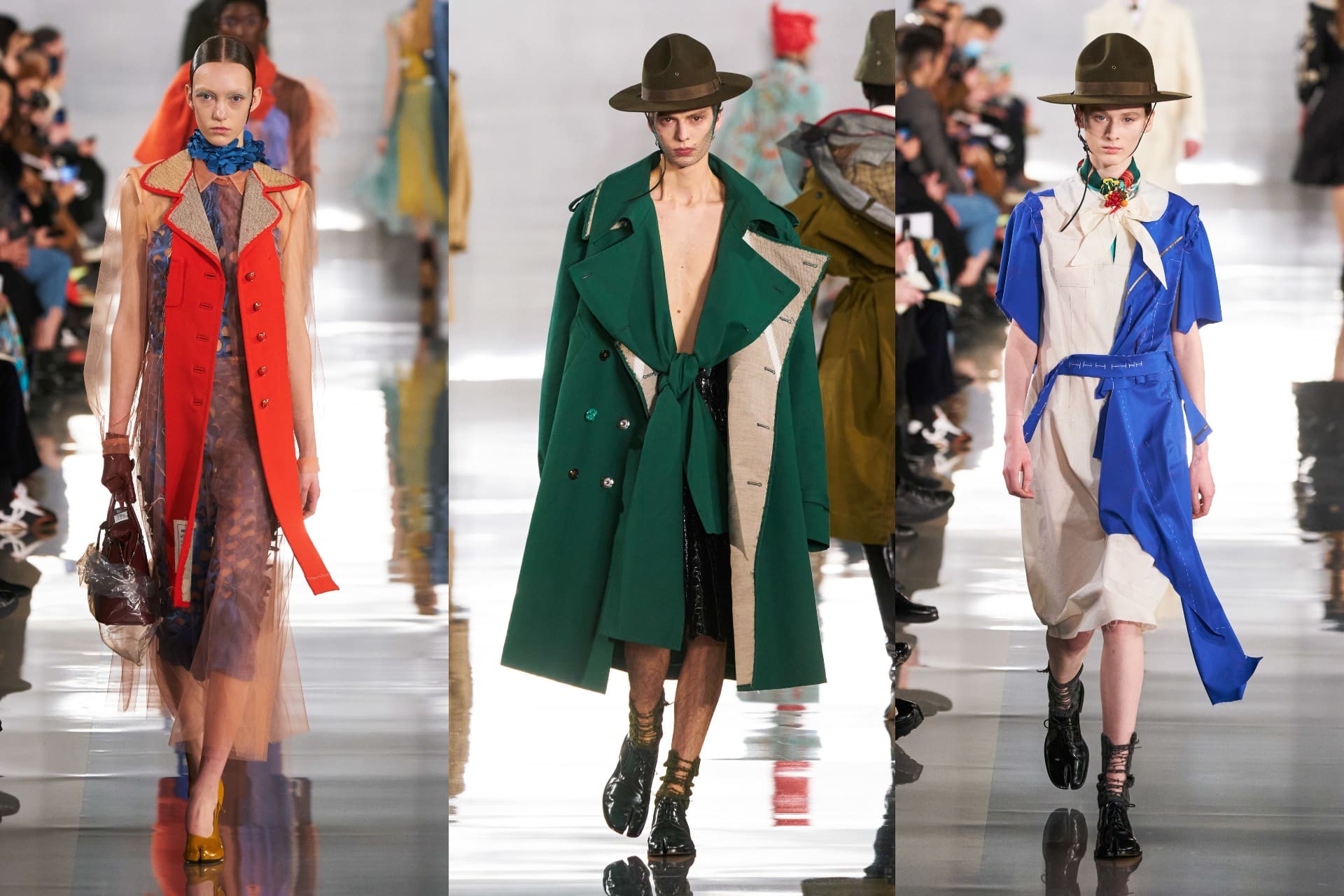 Maison Margiela 2020 秋冬大秀：John Galliano 的環保新時尚｜Wazaiii
